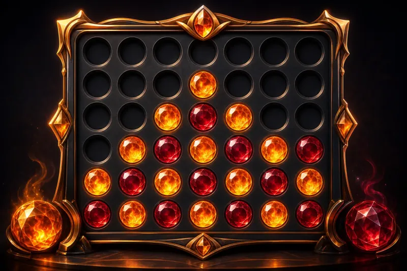 Fire Connect Four game